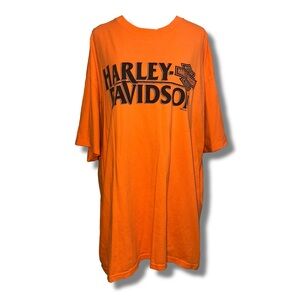 Harley-Davidson Orange Tshirt